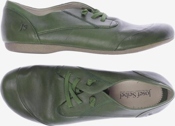 JOSEF SEIBEL Flats & Loafers in 40 in Green: front