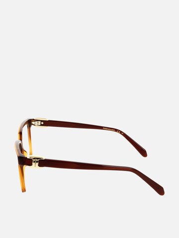 FERRAGAMO Sonnenbrille‌‌‌‌‌‌‌‌ in Beige