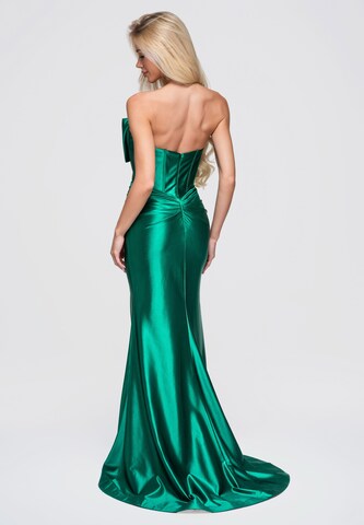 Ombre Evening dress 'DLR393' in Green