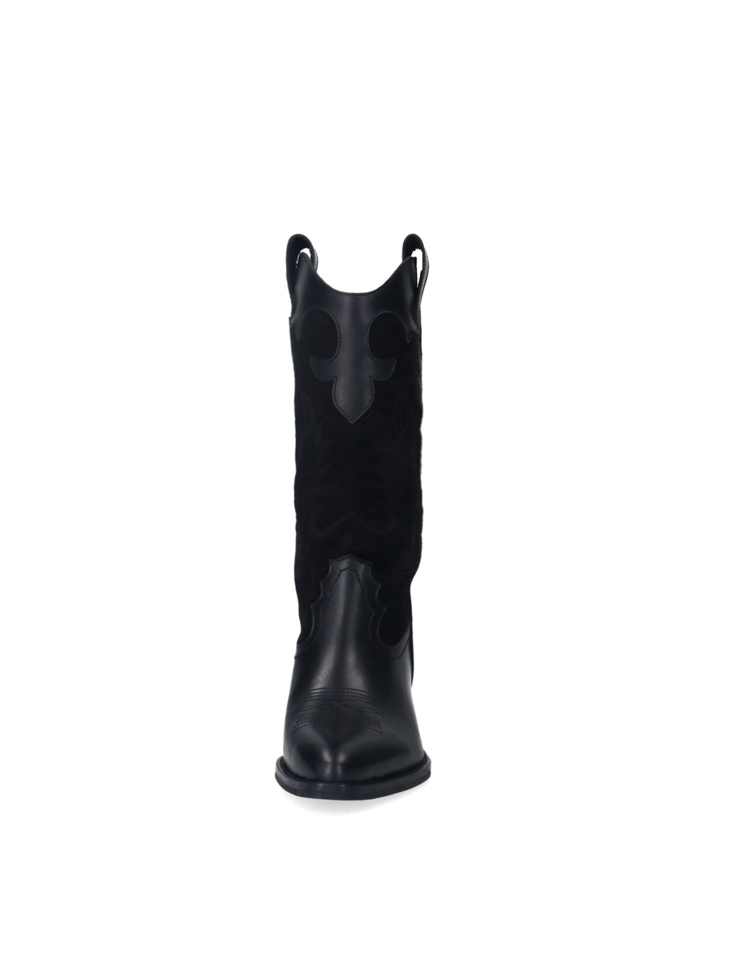 Bottes de cowboy SACHA en noir