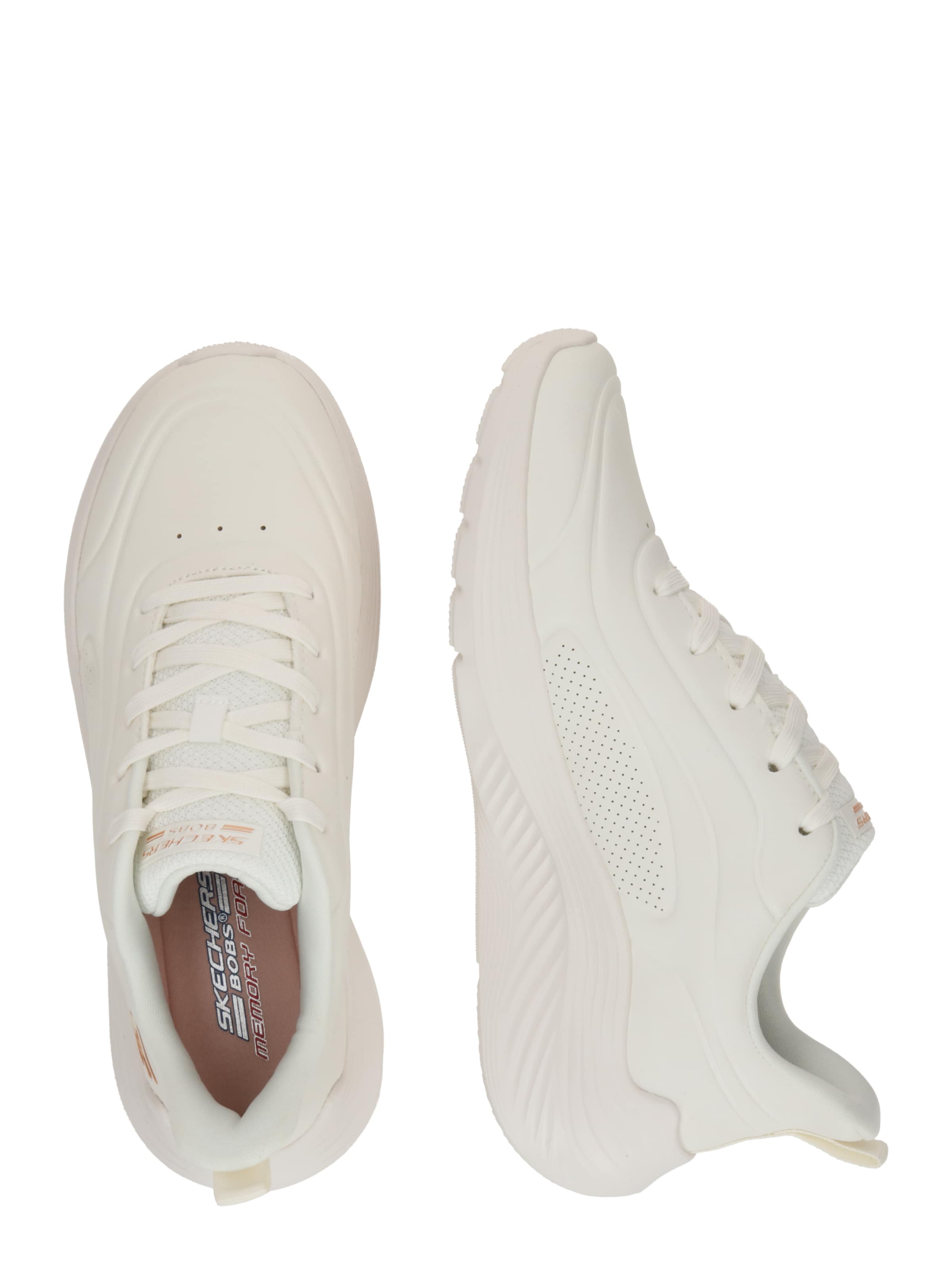 SKECHERS Tenisky 'BOBS SQUAD WAVES' – bílá