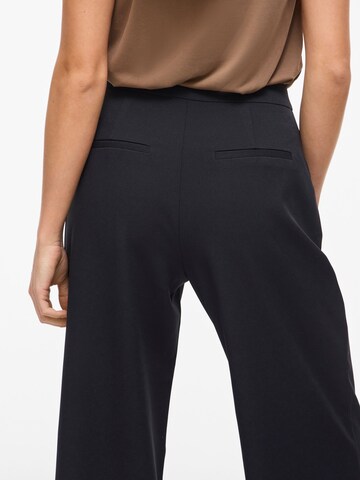 VILA Wide Leg Hose 'VIGery' in Schwarz