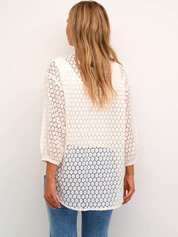 Kaffe - Blusa 'Loren' en blanco