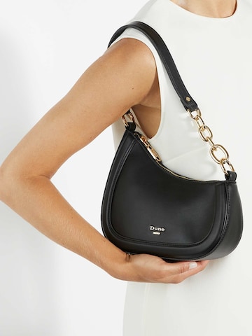 Dune LONDON Schultertasche 'Direction' in Schwarz