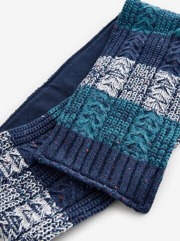 Next Set: Mütze, Handschuhe und Schal in Blau