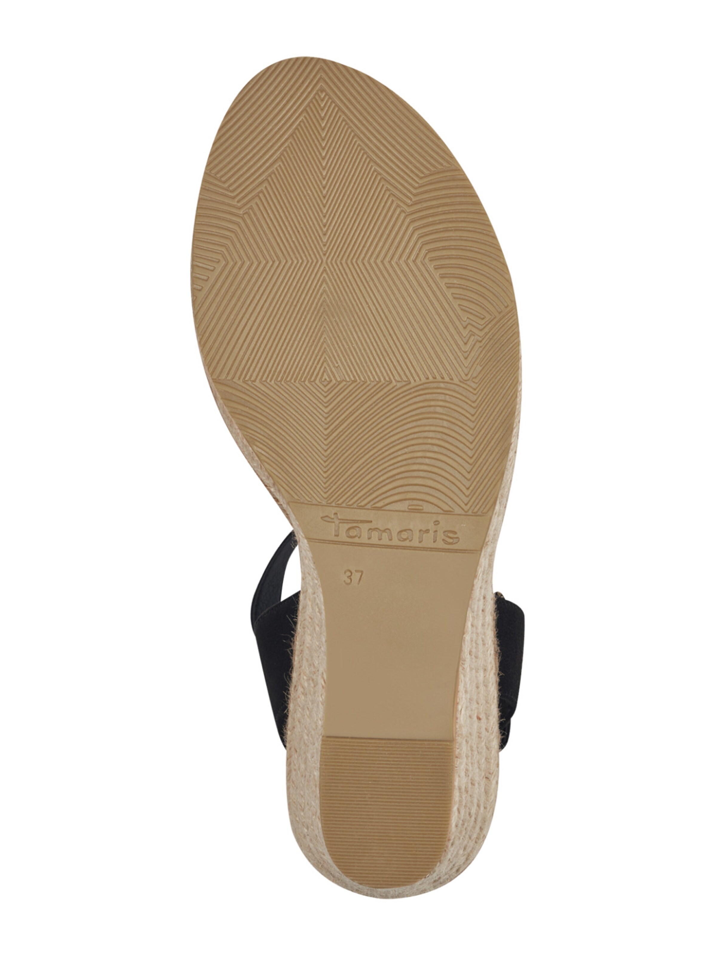 Sandalo con cinturino di Tamaris in nero