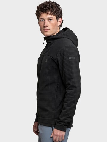 Schöffel Funktionele fleece-jas 'Enixa' in Zwart