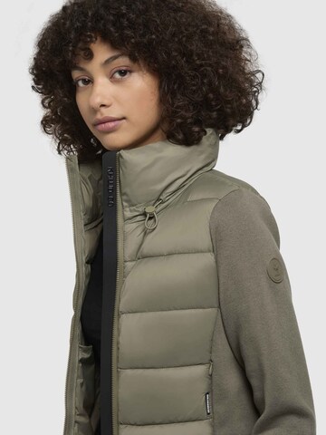 Veste mi-saison khujo en vert