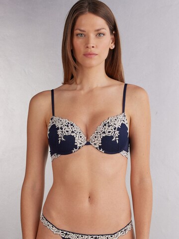INTIMISSIMI Push-up BH in Blau: Vorderseite