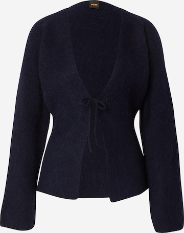 Cardigan 'C_Farfal' BOSS en bleu : devant