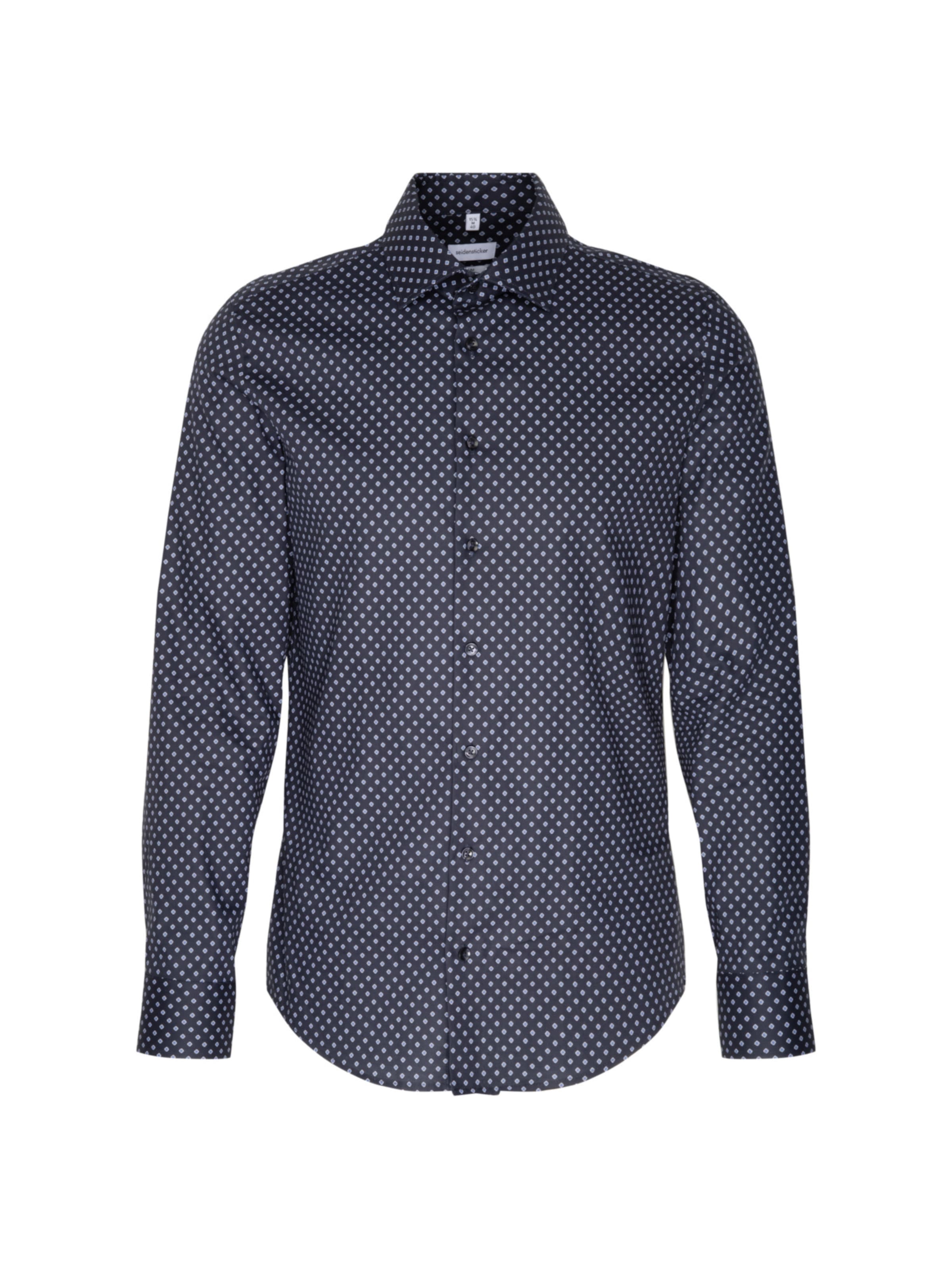 SEIDENSTICKER Slim fit Business shirt in Blue: front