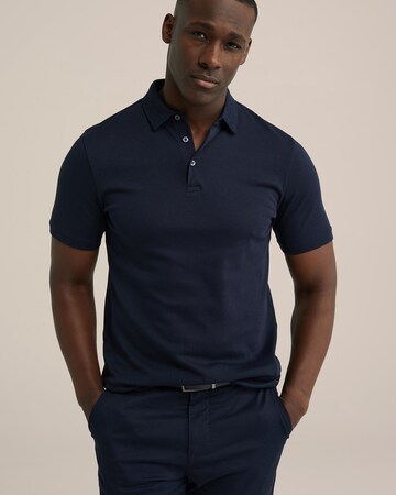 WE Fashion - Camiseta en azul: frente