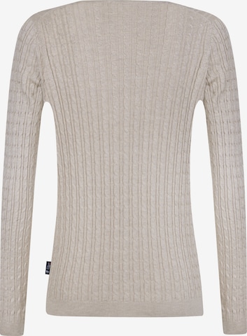 DENIM CULTURE Sweater 'Verla' in Beige