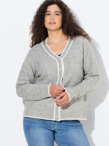 Ulla Popken Kardigan w kolorze szary: przód