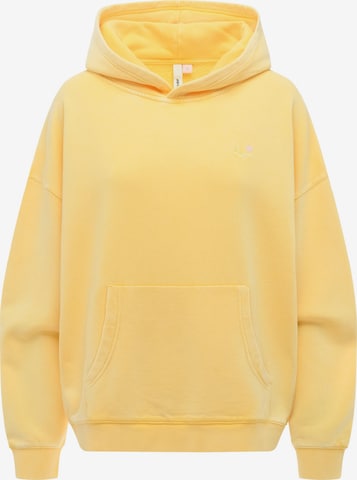 Felpa 'Germma' di Ragwear in giallo: frontale