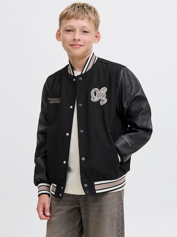 Jack & Jones Junior Overgangsjakke i sort: forside