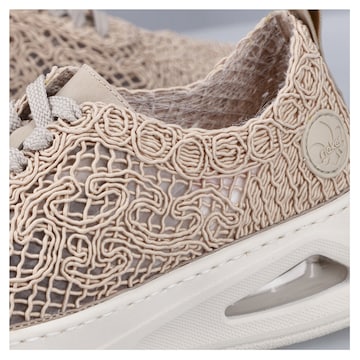 Baskets basses Rieker en beige