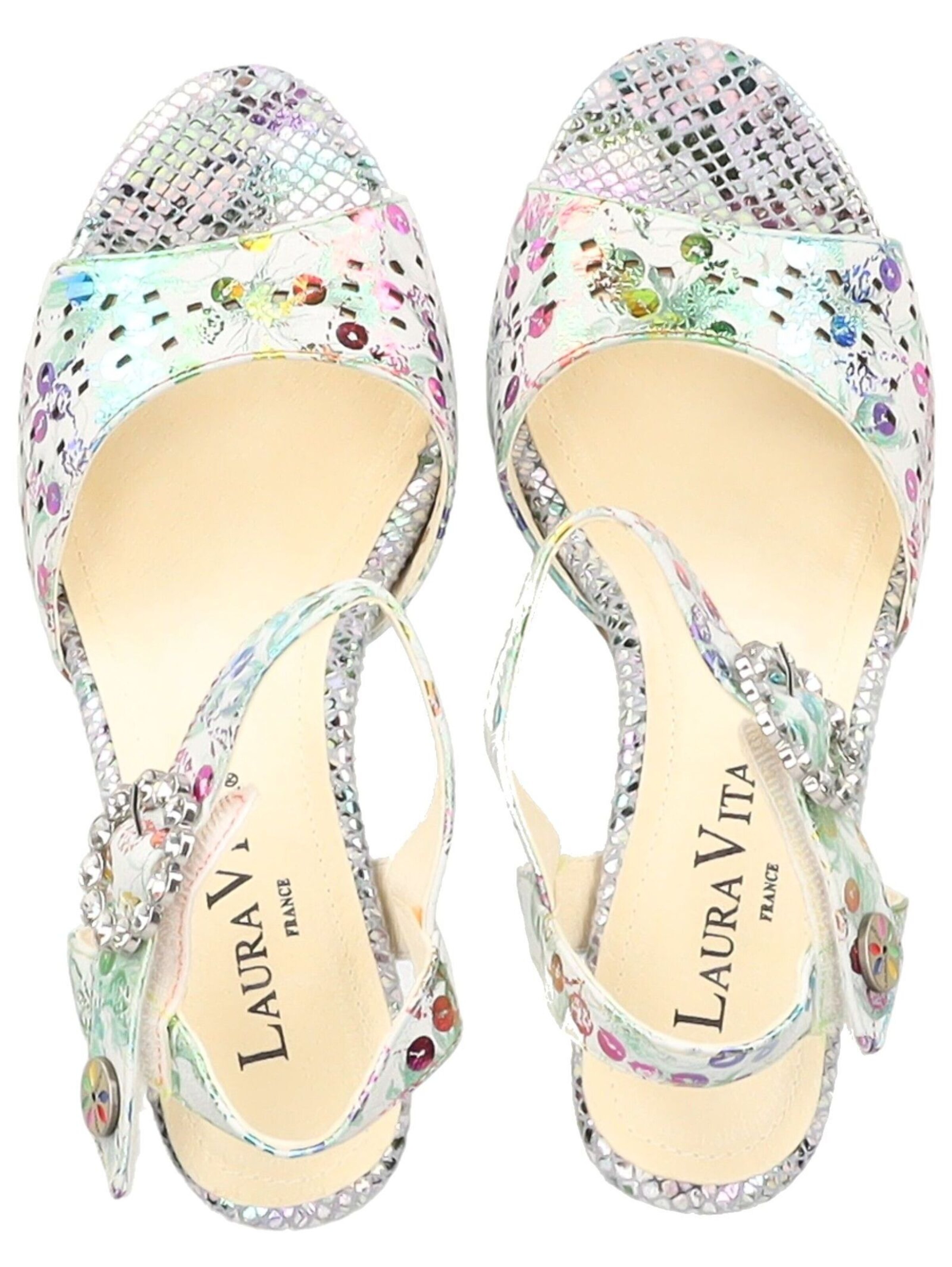 Sandales Laura Vita en mélange de couleurs