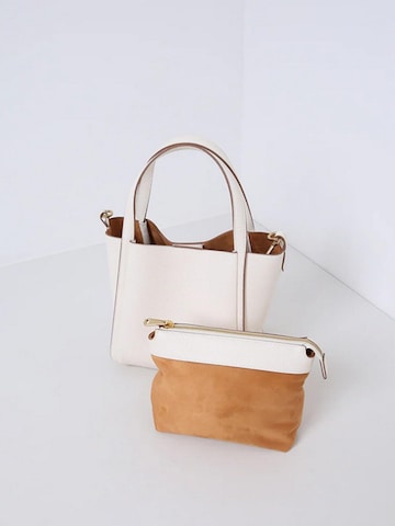 Smaak Handbag 'JANE' in Beige: front