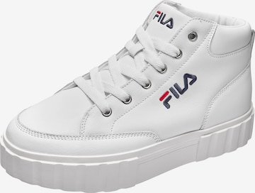 FILA High-top trainers in White: front