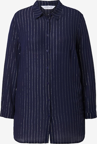 Studio Untold Blouse in Blue: front