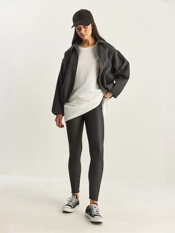 Bianco Lucci Skinny Leggings in Schwarz