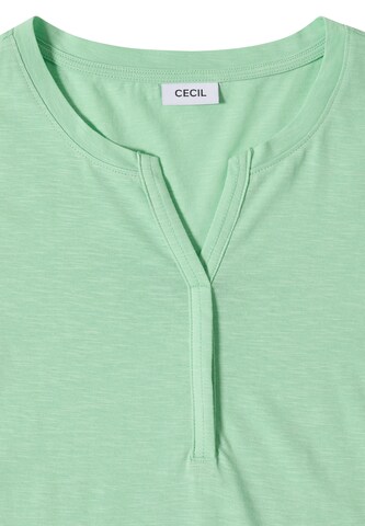 CECIL T-Shirt in Grün