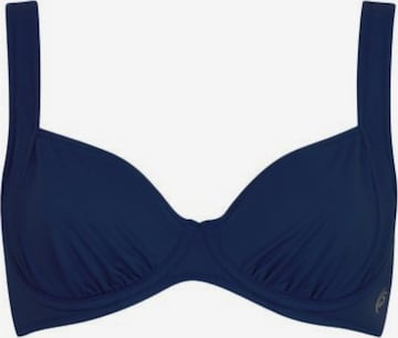 OLYMPIA Bikinitop in Blauw: voorkant