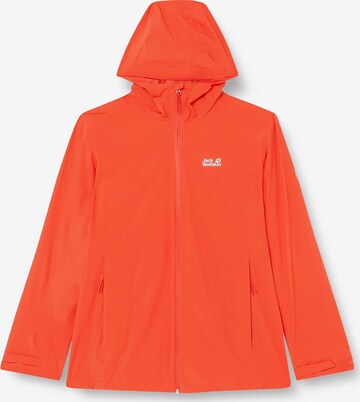 JACK WOLFSKIN Outdoor Jacket in Orange: front