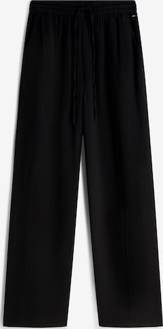 Tommy Jeans Loose fit Pants in Black: front