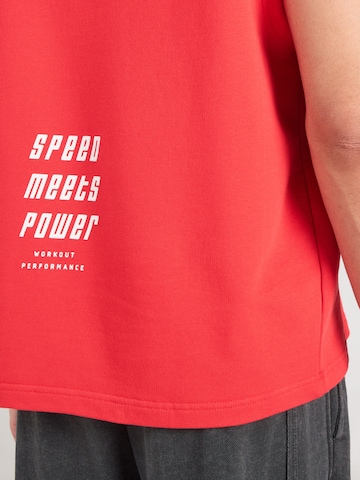 CAMP DAVID Sweatshirt in Rot