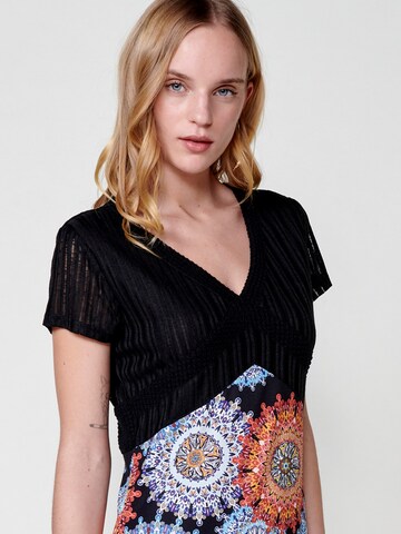 KOROSHI Summer dress in Black