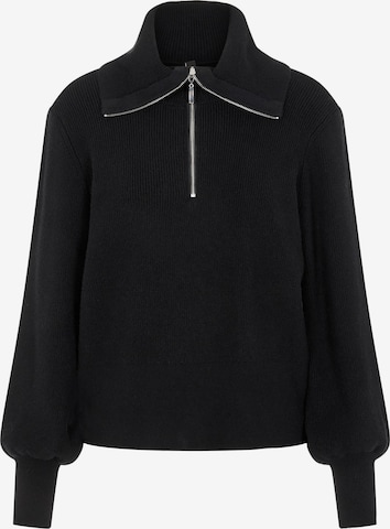 Y.A.S Sweater 'Dalma' in Black: front
