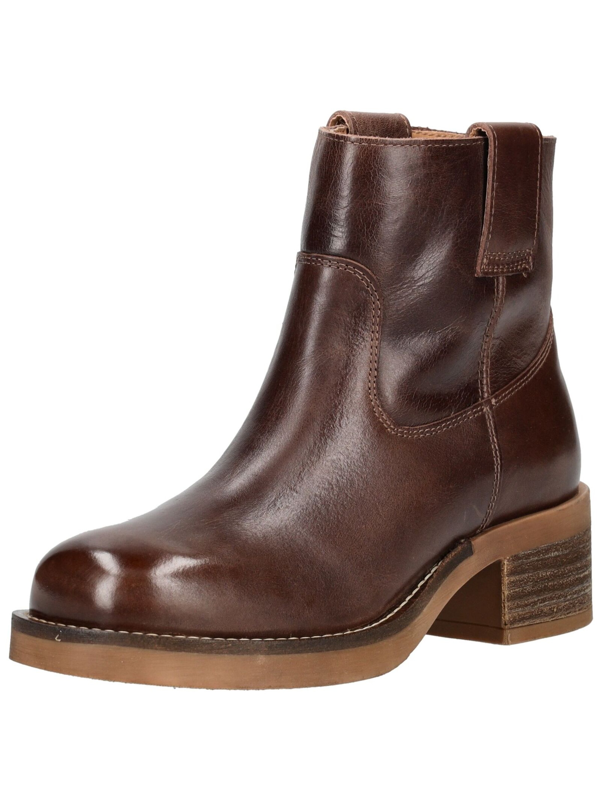PAVEMENT Bootie 'Jenny' in Brown: front