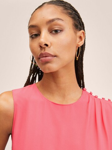 MANGO Bluse 'MARACUYA' in Pink