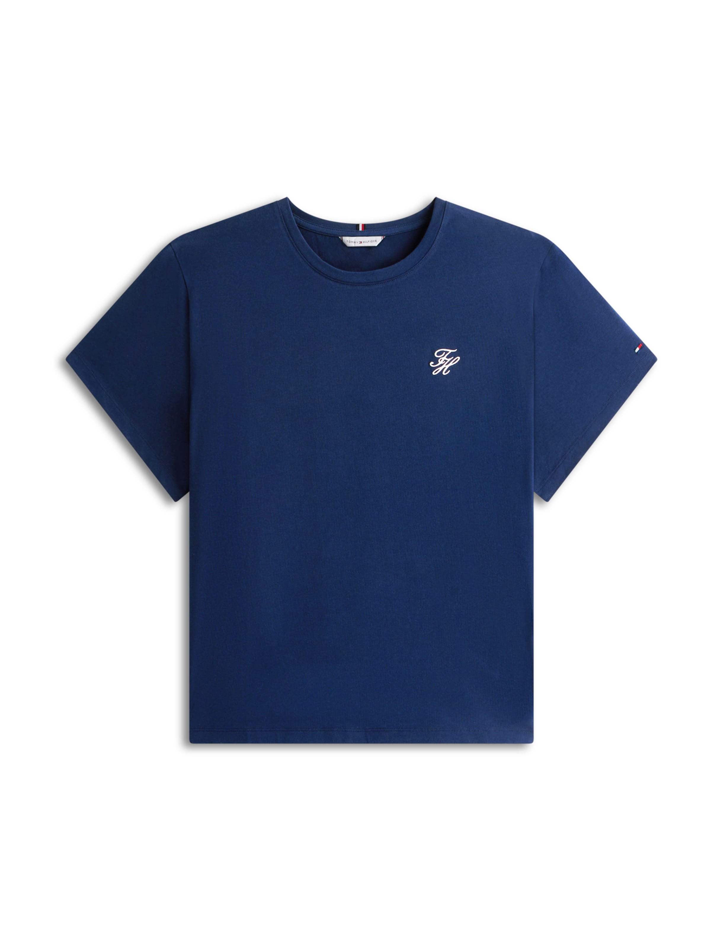 Tommy Hilfiger Curve Shirt in Blue: front