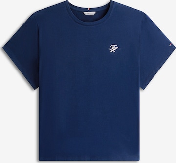 Tommy Hilfiger Curve Koszulka w kolorze niebieski: przód