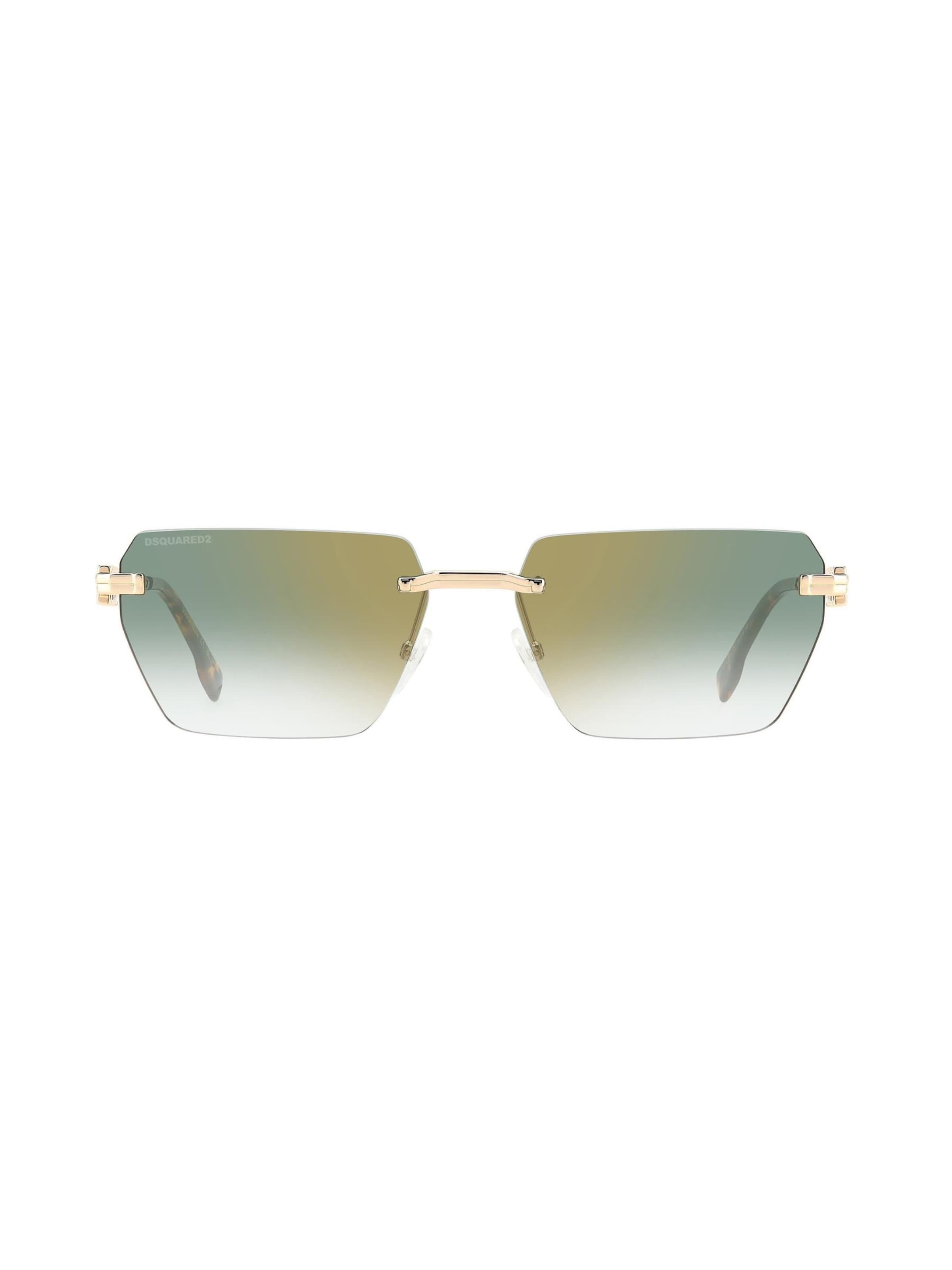 DSQUARED2 Sonnenbrille in Gold: Vorderseite