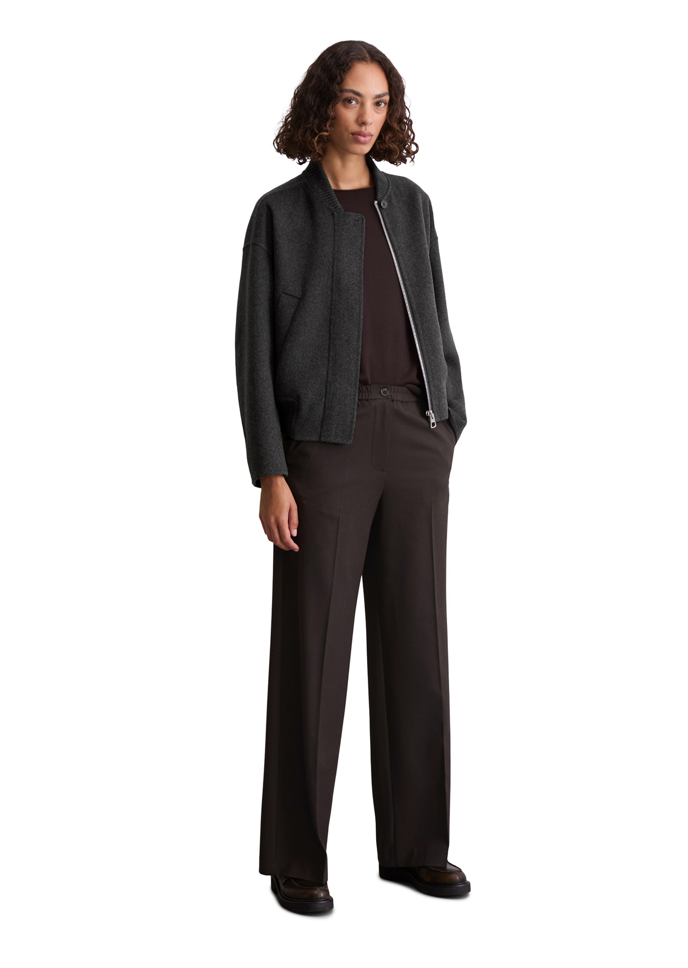 Veste mi-saison Marc O'Polo en gris