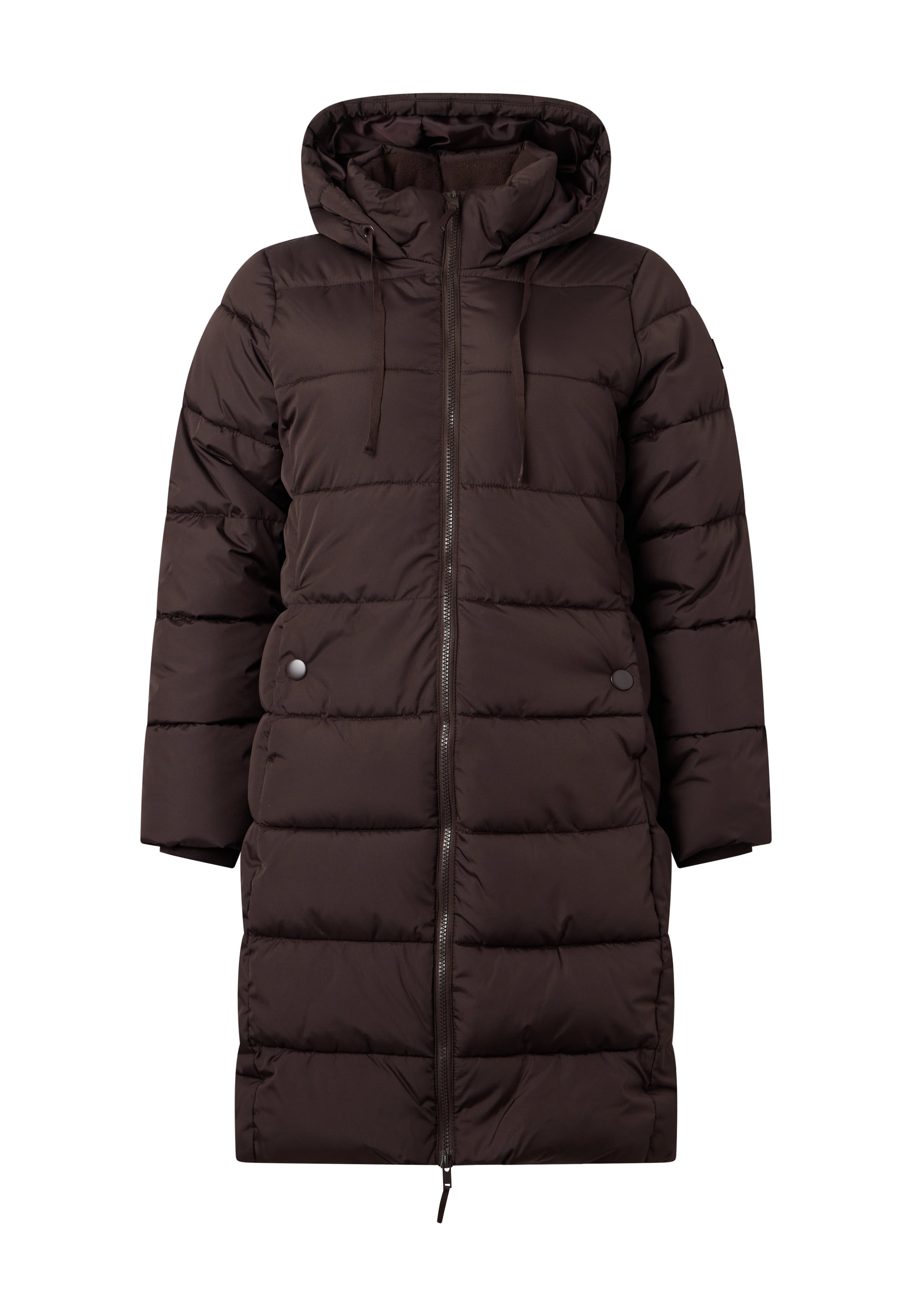 Gap Petite - Sobretudo de inverno em castanho: frente