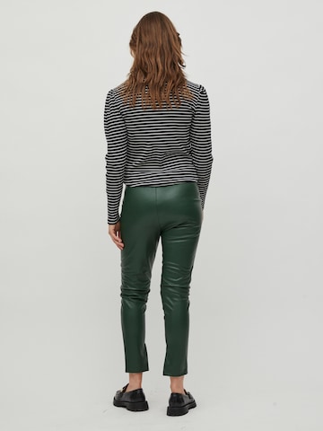 VILA Skinny Bukser 'DAGMAR' i grøn