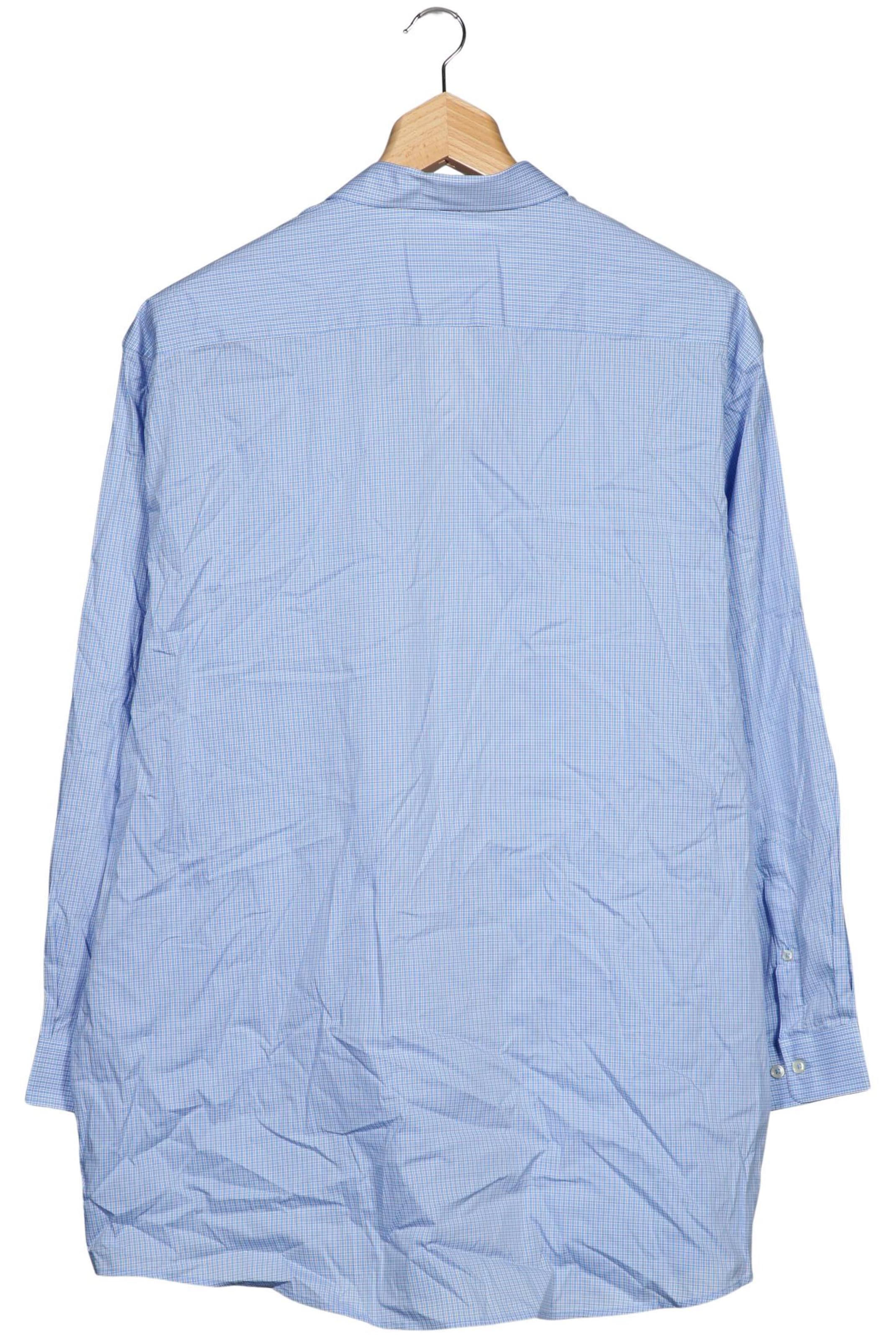 Tom Rusborg Button Up Shirt in 4XL in Blue