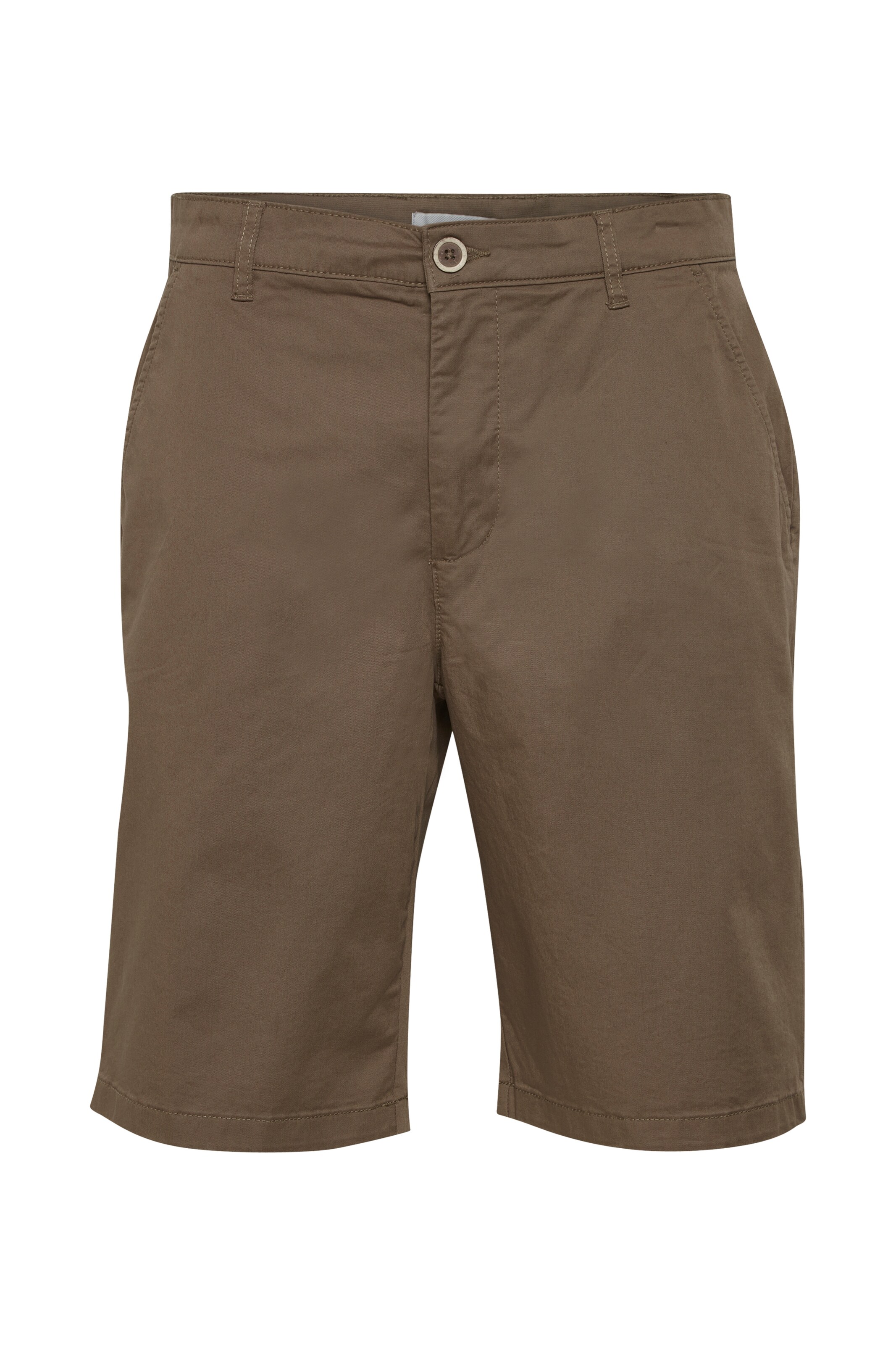 Regular Pantalon chino 'Bishop' !Solid en marron : devant