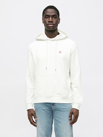 Calvin Klein Jeans Bluzka sportowa w kolorze biały: przód