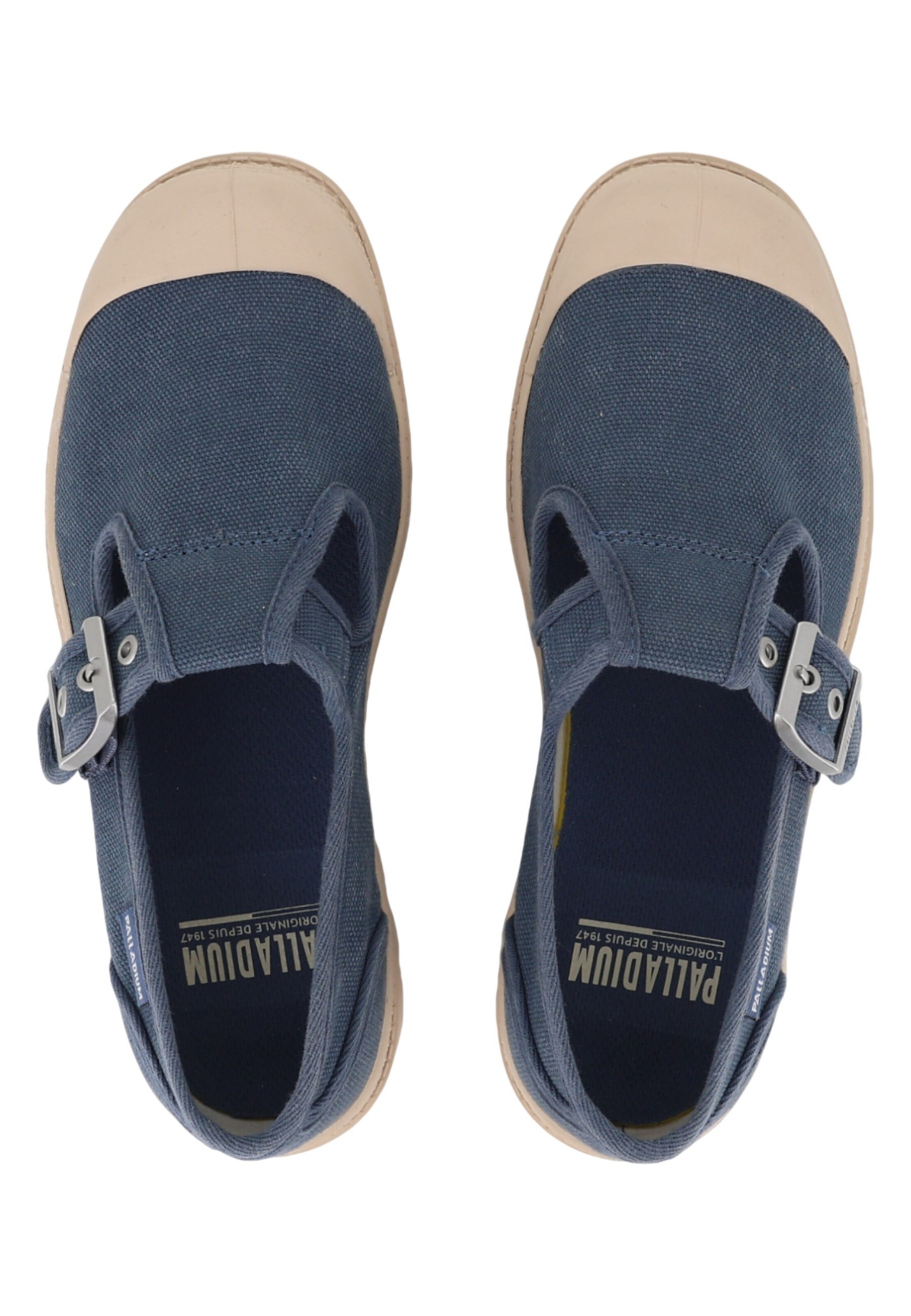 Palladium Slip-on 'Pampam-Jane' in Blauw