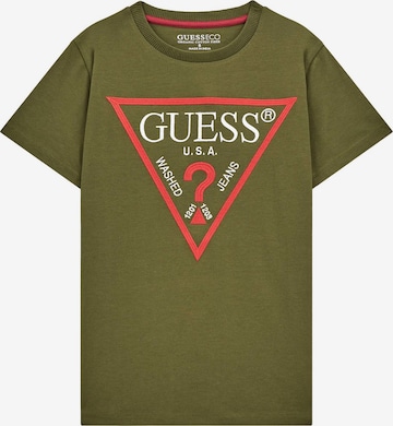 GUESS T-Shirt in Grün: predná strana