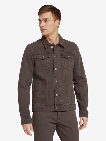 Veste mi-saison TOM TAILOR en gris : devant