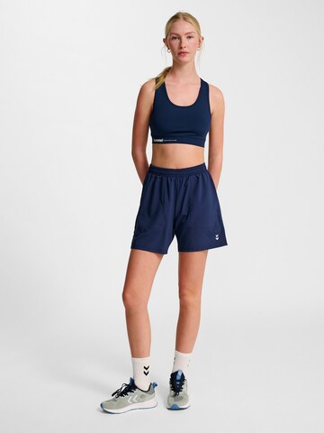 Hummel Regular Sportbroek 'Pulse' in Blauw
