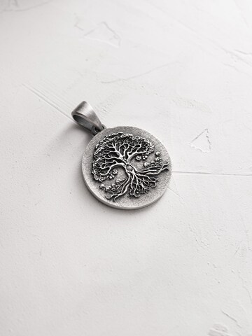 REYTEL Pendant 'WORLD TREE OF LIFE' in Silver: front