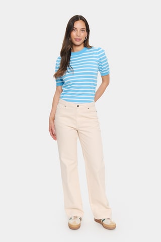SAINT TROPEZ Pullover in Blau